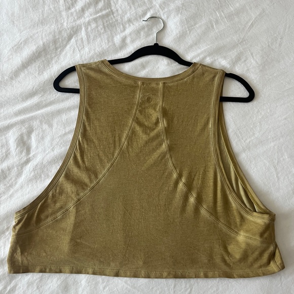 Lululemon Muscle Love Crop Tank Washed Grape Leaf - Picture 6 of 6
